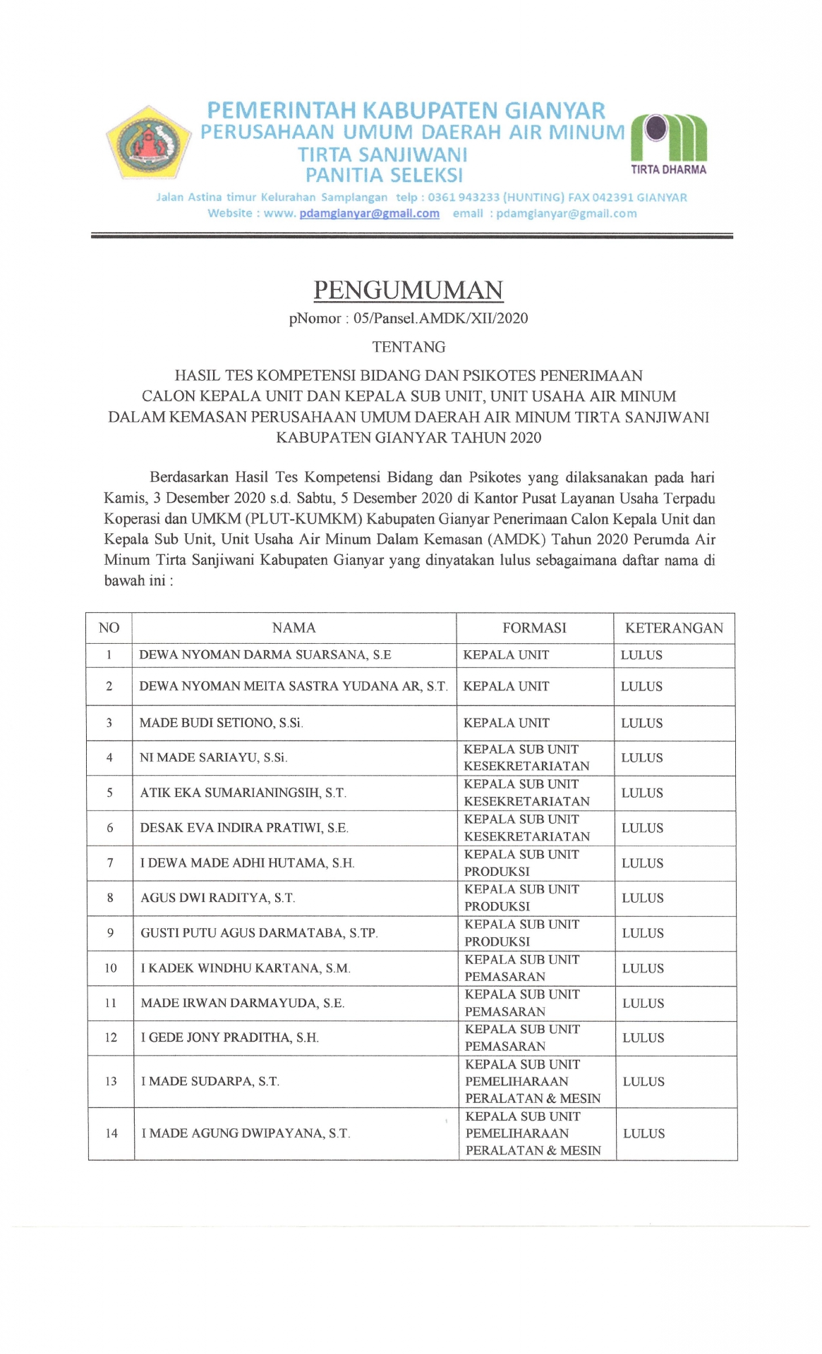 Info berita,Layanan PDAM,Kegiatan PDAM,gangguan layanan pdam,Berita PDAM,PERUMDA AMTS,PERUMDA AMTS Kabupaten Gianyar